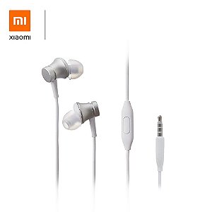 Fone Xiaomi - Mi In-Ear Headphones Basic - Branco - Original Lacrado na Caixa
