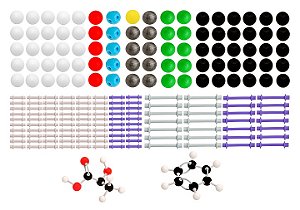 MODELO MOLECULAR ORGÂNICA E INORGÂNICA 426 PEÇAS