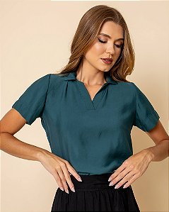 Camisa Polo Bárbara Verde