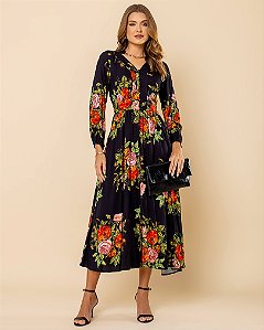 Vestido Rosas