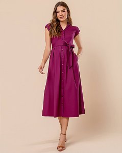 Vestido Fátima Magenta