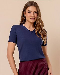 T-Shirt Gola V - Azul