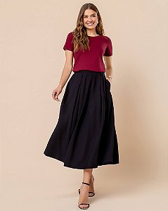 Saia Caroline - Preta