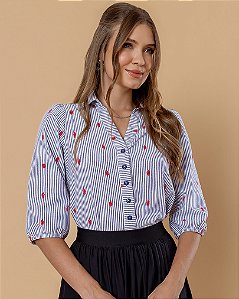 Camisa Edith - Azul