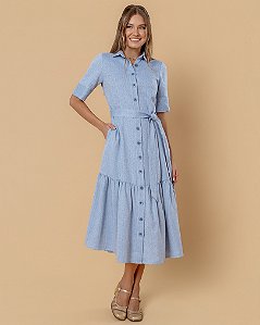Vestido Nina Azul