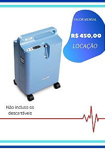 CONCENTRADOR DE OXIGÊNIO - 5L/min