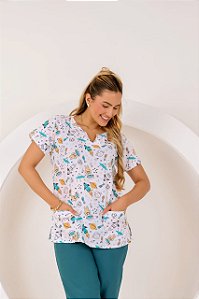 BLUSA ESTAMPADA ASTRONAUTA