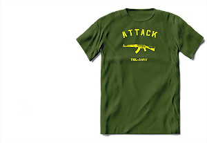 Camiseta Attack Tel Aviv