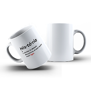 Caneca História Matéria História