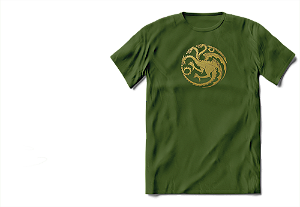 Camiseta House Targaryen King Aegon Team Green House of The Dragon