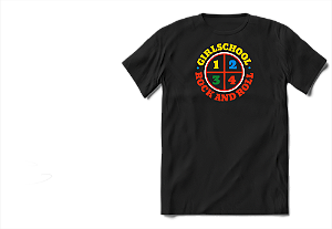 Camiseta Girlschool 1234 Rock and Roll