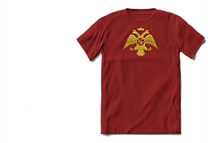 Camiseta Aguia bicéfala do Imperio Bizantino