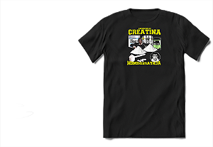 Camiseta Tony Montana Consumidor de Creatina Monohidratada Scarface