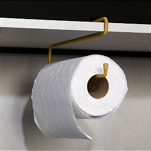 Suporte para Papel Toalha Dourado