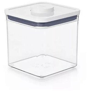 Pote de Acrílico Hermético Pop Oxo Quadrado - 2,6L