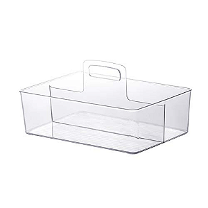 Organizador Diamond com Alça Cristal | 33 x 22 x 18cm - 880