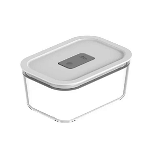 Pote de Vidro Hermético Fresh Lock Branco - 725ml