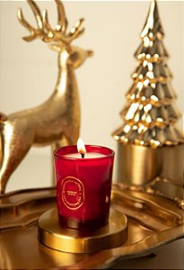 Vela Perfumada Maçã Vermelha e Canela - 210g