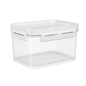 Pote Hermético Flap Branco (Coza) - 1,5L