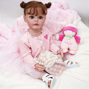 Boneca Bebê Reborn Menino Bernardo 100%Silicone - Loja Expresso