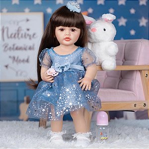 Boneca Lançamento 100% Silicone Exclusivo RebornBebe