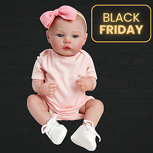 Bebê Recém nascida Corpo de Silicone Lançamento 2024