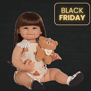 Boneca Lançamento 100% Silicone Exclusivo Reborn Bebe
