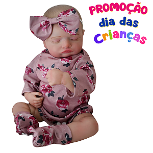 Boneca Reborn Exclusividade RebornBebe Corpo de Silicone