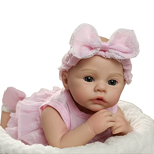 Boneca Silicone Sólido Molinha Lançamento 2026