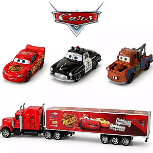 Relâmpago McQueen Caminhão Mack Mcqueen Carrinhos Do Relâmpago Mcqueen
