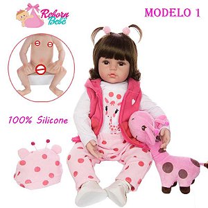 Boneca Bebe Reborn Corpo De Silicone Varios Modelos Confira!