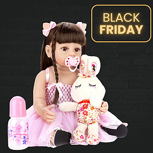 Reborn Lançamento 100% Silicone - Z4MMY8JSW