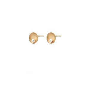 BRINCO CONCHA OURO 18K