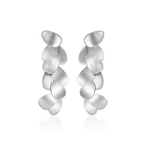 BRINCO FOLHAS MAXI PRATA