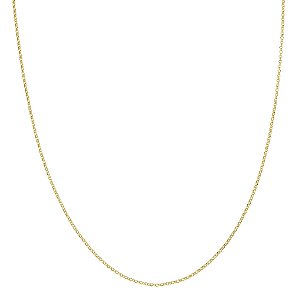 Corrente Elo português 45cm ouro amarelo 18k