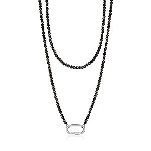 COLAR PENCA ESPINÉLIO PRATA