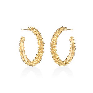 ARGOLA MIMO EM BANHO DE OURO 18K