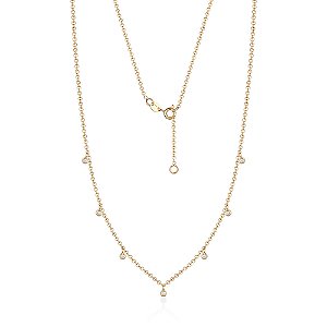 COLAR FIO DE LUZ EM OURO AMARELO 18K