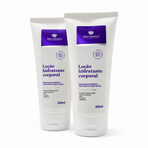 Loção Hidratante Corporal - 200ml - Skin Sannus (PROMOÇÃO COM 2 FRASCOS)