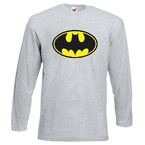 Camiseta Manga Longa Batman