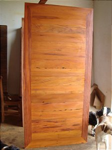 Porta maciça em madeira de demolição - Sob medida - Preço por M2