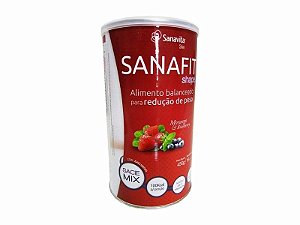 SANAVITA - SHAPE MORANGO E BLUEBERRY - 300G - SUBSTITUIDOR DE REFEIÇÕES - REDUÇÃO DE PESO