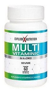 Multi Vitaminic 60 Caps Explode Nutrition