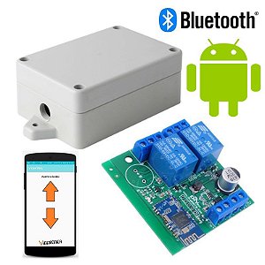 Controle bluetooth para atuador linear