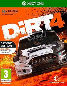 Dirt 4 Xbox One - Mídia Digital