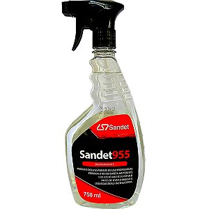 Desengraxante Spray Sandet 955 Limpa Motor Remove Graxa E Óleo 750ml
