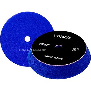 Boina De Espuma Vonixx Corte Médio Azul Escuro 3'' Polimento