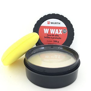 Cera W Wax Wurth 100g - Cera Cristalizadora de alto brilho e proteção