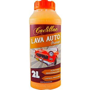 Shampoo Desengraxante Lava Autos Orange Cadillac 2l