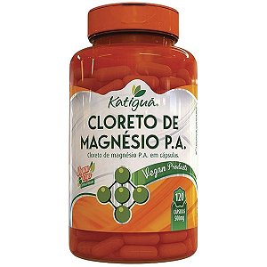 CLORETO DE MAGNESIO P. A  60CAPS 500mg